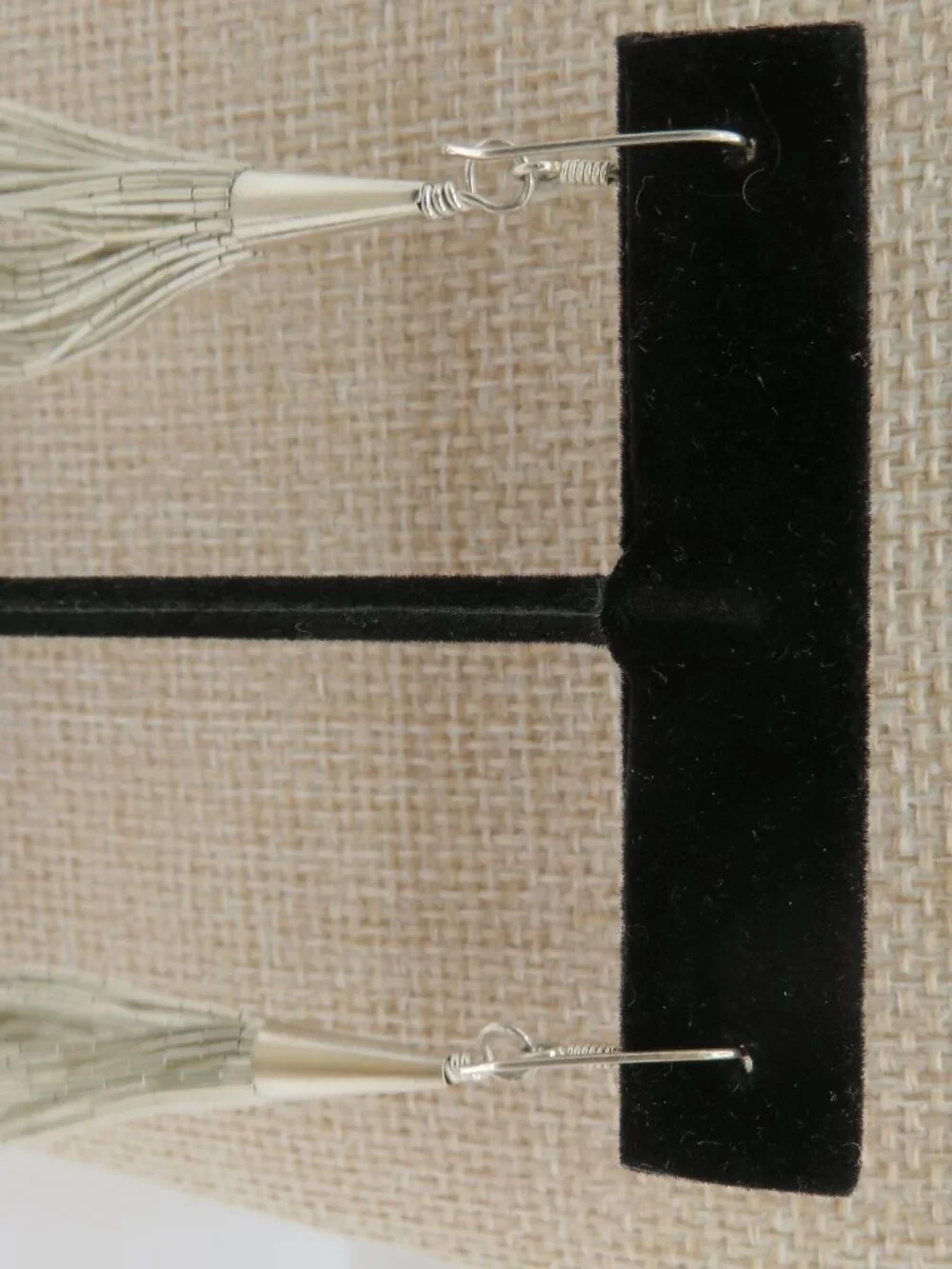 Carolyn Pollack Relios 925 Sterling Liquid Silver Multi Strand Earrings